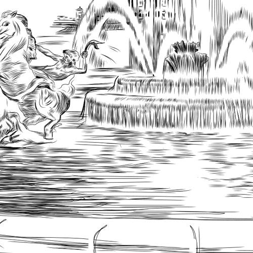 Kansas City Fountain Save the Dates, Save the Date Cards, STD, Wedding Save the Date (set of 25 cards)