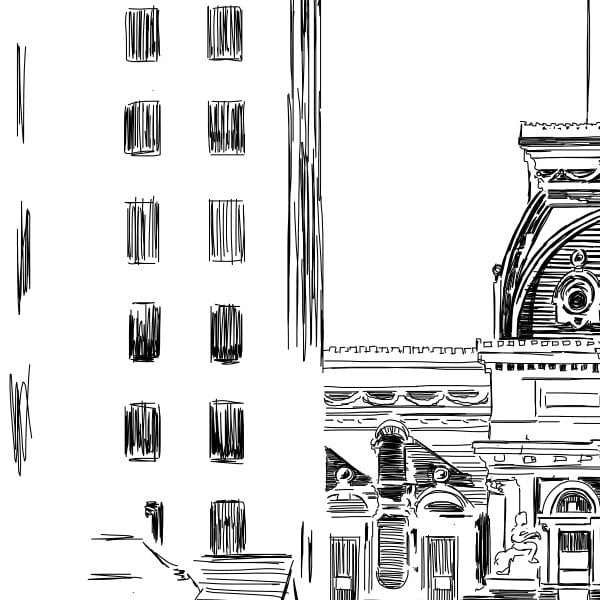 Philadelphia City Hall Save the Dates, Save the Date Cards, STD, Wedding Save the Date (set of 25 cards)