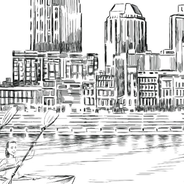 Milwaukee Rehearsal Dinner Invitations, Milwaukee Skyline, Milwaukee Wedding, Wisconsin, Weddings, Rehearse, Wedding Invite