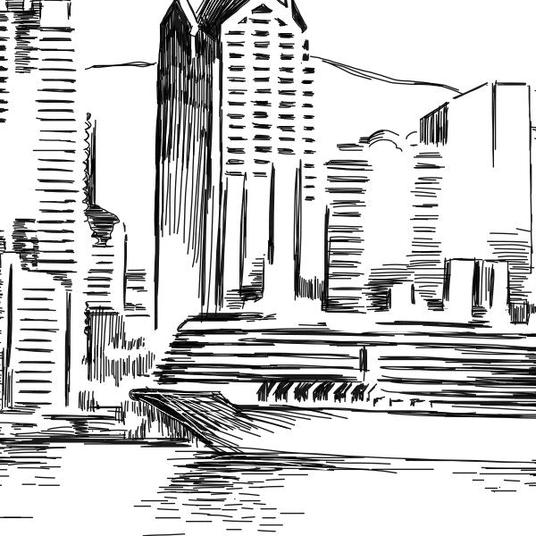 San Diego Skyline Table Numbers, San Diego, CA Wedding, Reception, Rehearsal Dinner, Day of Event, Reserved Seating (1-10)