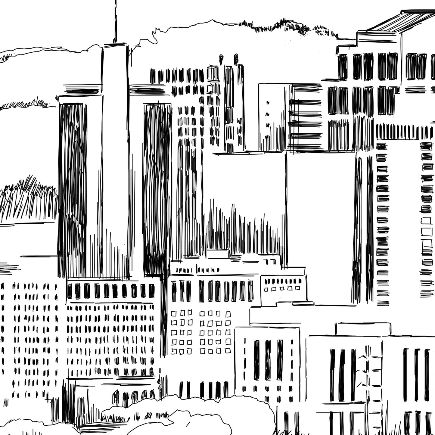 Nashville Wedding Invitations, Nashville Skyline, Wedding Invitation, Nashville Wedding, TN (Set of 10 Online RSVP Card & Invitations)