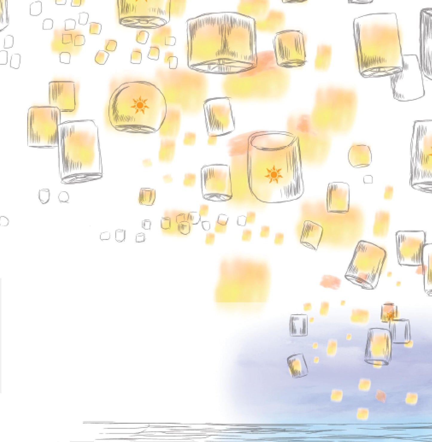 Tangled Lanterns Inspired Thank You Cards, Fairytale, Disney Inspired, Personal Note Cards, Bridal Shower, Thank you Notes, ty (set of 25 )