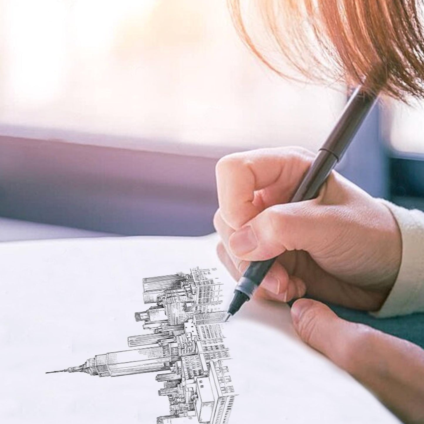 New Chicago Skyline Wedding Alternative Guest Book, Chicago Wedding, Guestbook, Wedding Guestbook, St Regis View, Alternative, signatures