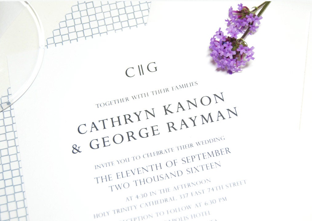 Minneapolis Skyline Wedding Invitation, Minneapolis Wedding, Invite, Invitations (Sold in Sets of 10 Invitations, RSVP Cards + Envelopes)