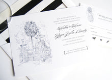 Load image into Gallery viewer, University of South Carolina Invitation Package (Sold in Sets of 10 Invitations, RSVP Cards + Envelopes)
