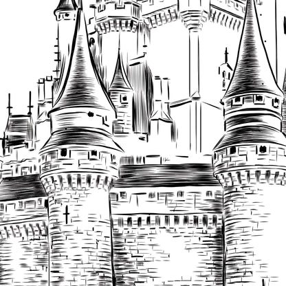 Disney World Guestbook, Castle Wedding, Alternative Guestbook, Fairytale Wedding, Wedding Guestbook, Party Supplies, Bridal Shower, Keepsake