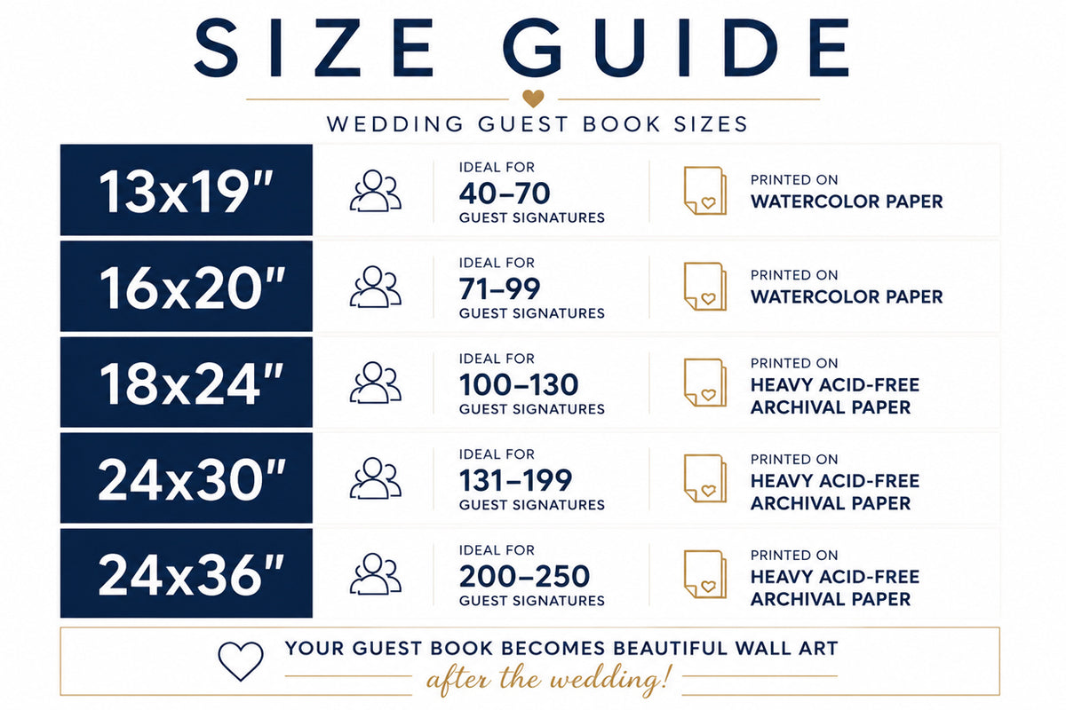 Low Oak Fingerprint Tree Wedding Guest Book