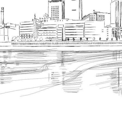 St Paul Skyline Table Numbers (1-10)