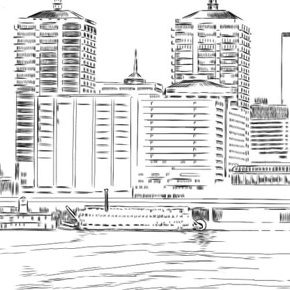 Louisville Wedding Save the Dates, Louisville Save the Date, Kentucky Wedding, Louisville Save the Date Cards, STD, Weddings  (set of 25)