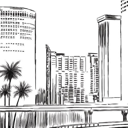 Tampa Skyline Save the Dates, Save the Date, STD, Tampa Wedding, Save the Date Cards, Florida Weddings, FL (set of 25 cards)