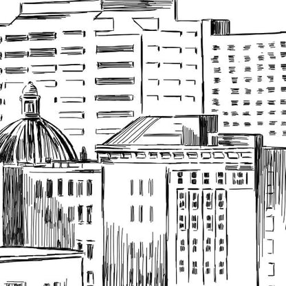 Lexington Rehearsal Dinner Invitations, Kentucky Skyline, Wedding, Lexington, KY, Weddings, Rehearse, Wedding Invite, (set of 25 cards)