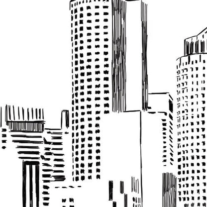 Boston Wedding Invitations, Skyline Boston Harbor, Weddings, Invitation, Boston Wedding  (Set of 10 RSVP Cards & Invitations)