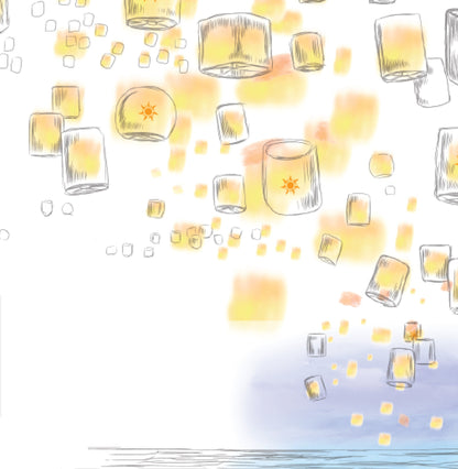 Tangled Lanterns Wedding Alternative Guest Book, Fairytale Wedding, Wedding Guestbook, Party Supplies, Bridal Shower, Rehearsal Dinner