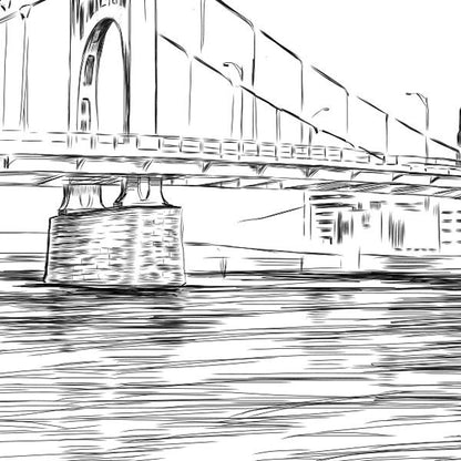 Pittsburgh Skyline Rehearsal Dinner Invitations, Pittsburgh, PA Skyline, Wedding, Weddings, Rehearse, Wedding Invite, Card (set of 25)