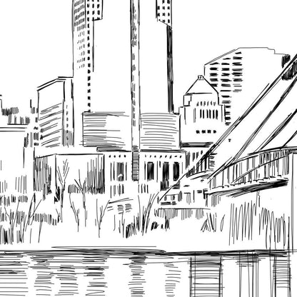 Cincinnati Save the Dates, STD, Wedding, Cincinnati Skyline, Save the Date Cards, STD Card, OH, Ohio Save our date (set of 25 cards)