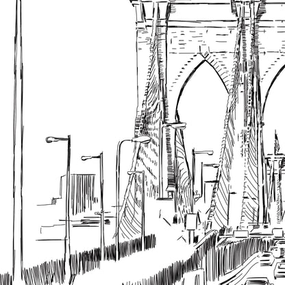 Brooklyn Bridge Save the Dates, STD, Save the Date Cards, Brooklyn Wedding, New York, NY Wedding, Weddings (set of 25 cards)
