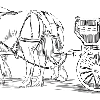 Save the Date Card Cinderella's Carriage, Save the Dates, Fairytale Wedding, Disney Save the Date Card, Magical Save the Date, Custom Design