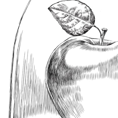 Beauty and the Beast Bridal Shower Invitations, Fairytale Wedding, Disney, Hand Drawn (set of 25 cards & envelopes)