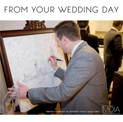 Minneapolis Wedding Alternative Guest Book, Minneapolis Skyline, Guestbook, Wedding Guestbook, Minneapolis, MN, Minneapolis, Minnesota