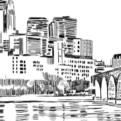 Minneapolis Wedding Invitations, Minneapolis Wedding, Invite, RSVP, Select a Design, Custom Invitation, Minneapolis Skyline Invitaton