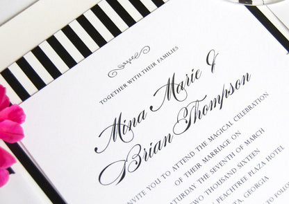 Atlanta, Georgia Skyline Wedding Invitations Package (Sold in Sets of 10 Invitations, RSVP Cards + Envelopes)