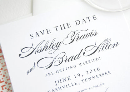 Nashville Skyline, Aerial Rooftop, Tennessee Save the Dates (set of 25 cards)