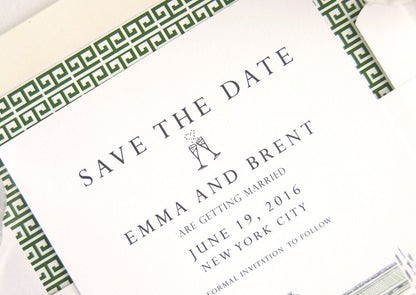 Grand Central Station, New York Wedding Save the Date Cards, Save the Dates, Train Station, NYC (set of 25 cards)