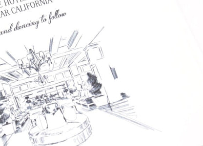 L'Auberge Del Mar Wedding Invitations  (Sold in Sets of 10 Invitations, RSVP Cards + Envelopes)