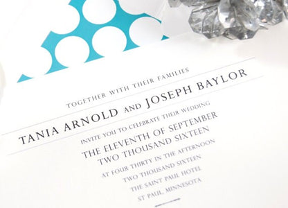 St Paul Skyline Wedding Invitations Package (Sold in Sets of 10 Invitations, RSVP Cards + Envelopes)