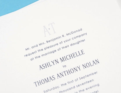 Hawaii Skyline Destination Wedding Invitations Package (Sold in Sets of 10 Invitations, RSVP Cards + Envelopes)