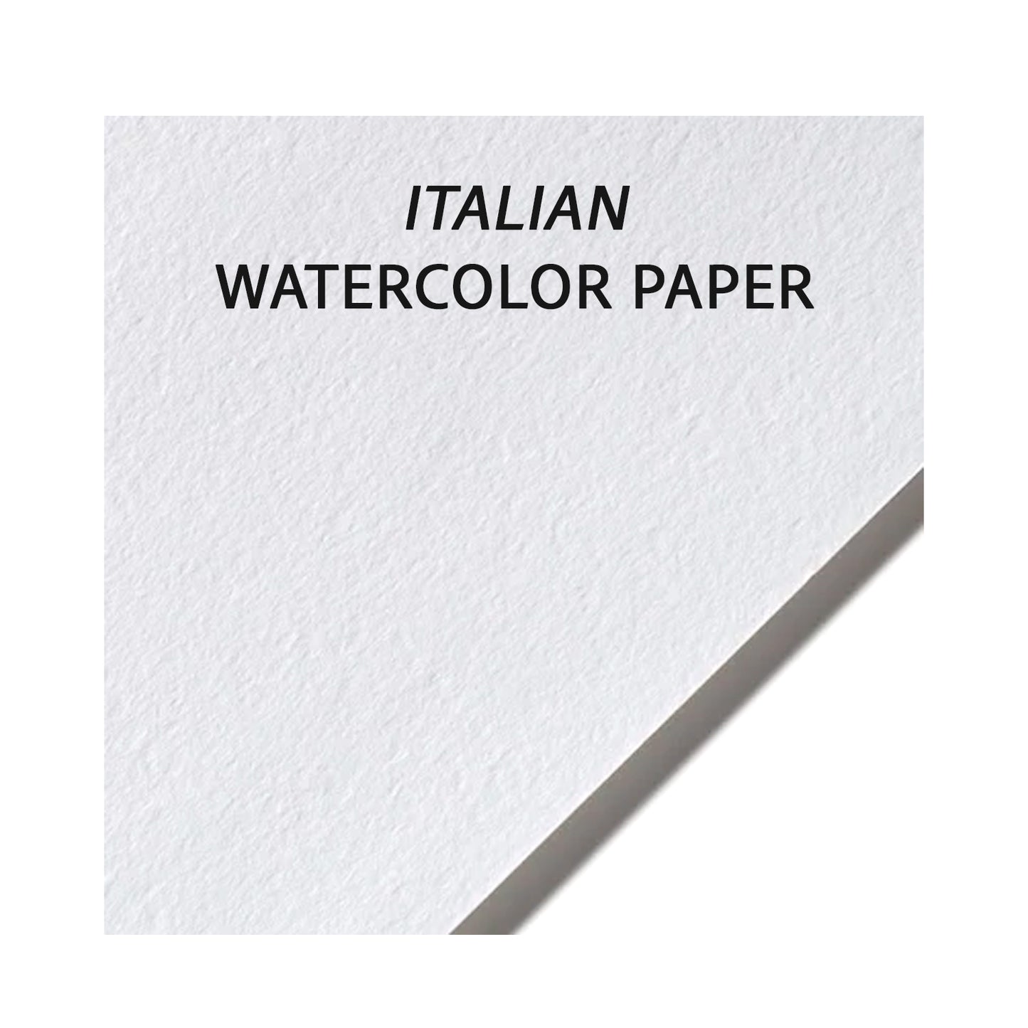 San Francisco 2-Panel Save the Date Cards on Watercolor Paper