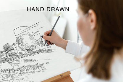 Atlanta Skyline, Wedding Alternative Guestbook, Georgia Wedding, Wedding Guest Book, Party Supplies, Bridal Shower, Atlanta GA