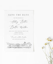 Load image into Gallery viewer, Bourne Mansion, New York, Save the Date Cards, Wedding Save the Dates, STD, NYC Weddings, Venue (set of 25)
