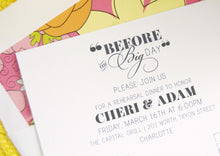 Load image into Gallery viewer, Charlotte Skyline Rehearsal Dinner Invitations (set of 25 cards)
