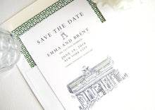 Load image into Gallery viewer, Grand Central Station, New York Wedding Save the Date Cards, Save the Dates, Train Station, NYC (set of 25 cards)
