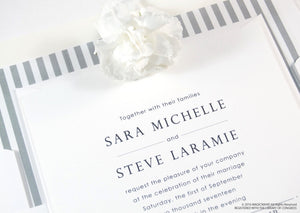 The Las Vegas Country Club Wedding Invitations Package (Sold in Sets of 10 Invitations, RSVP Cards + Envelopes)